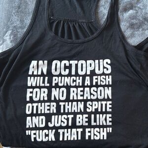 Constantly Varied Gear Black Tank Top with Bold White Text set of  2